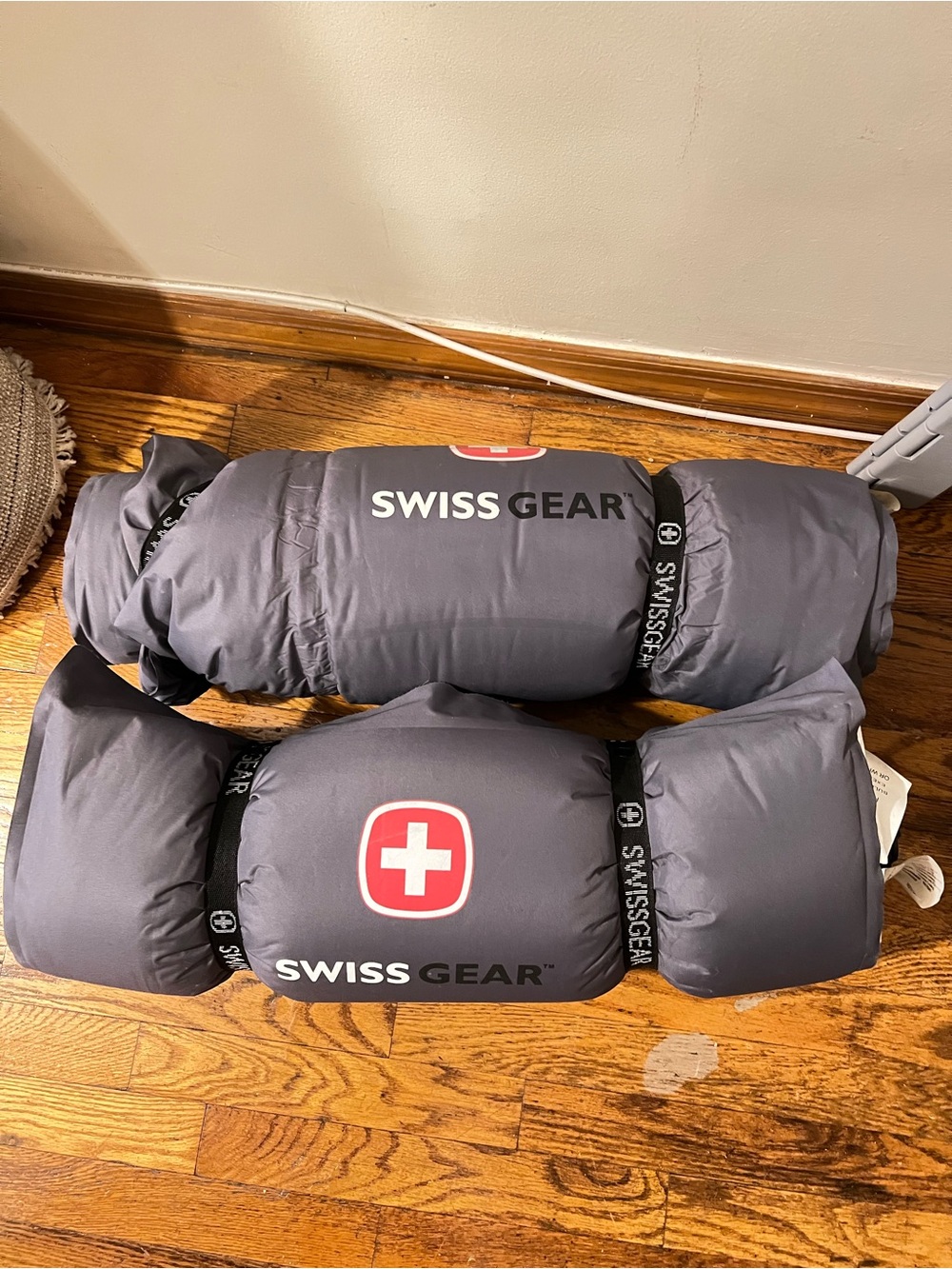 SwissGear Gray Roll-Up Travel Sleeping Bag - Compact